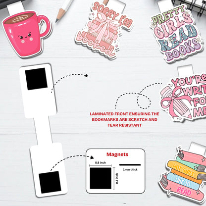 Cozy Reads Magnetic Bookmarks Bundle