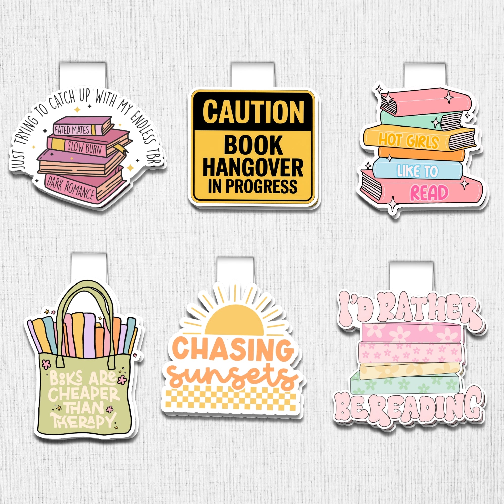 Daily Reads Magnetic Bookmarks Bundle