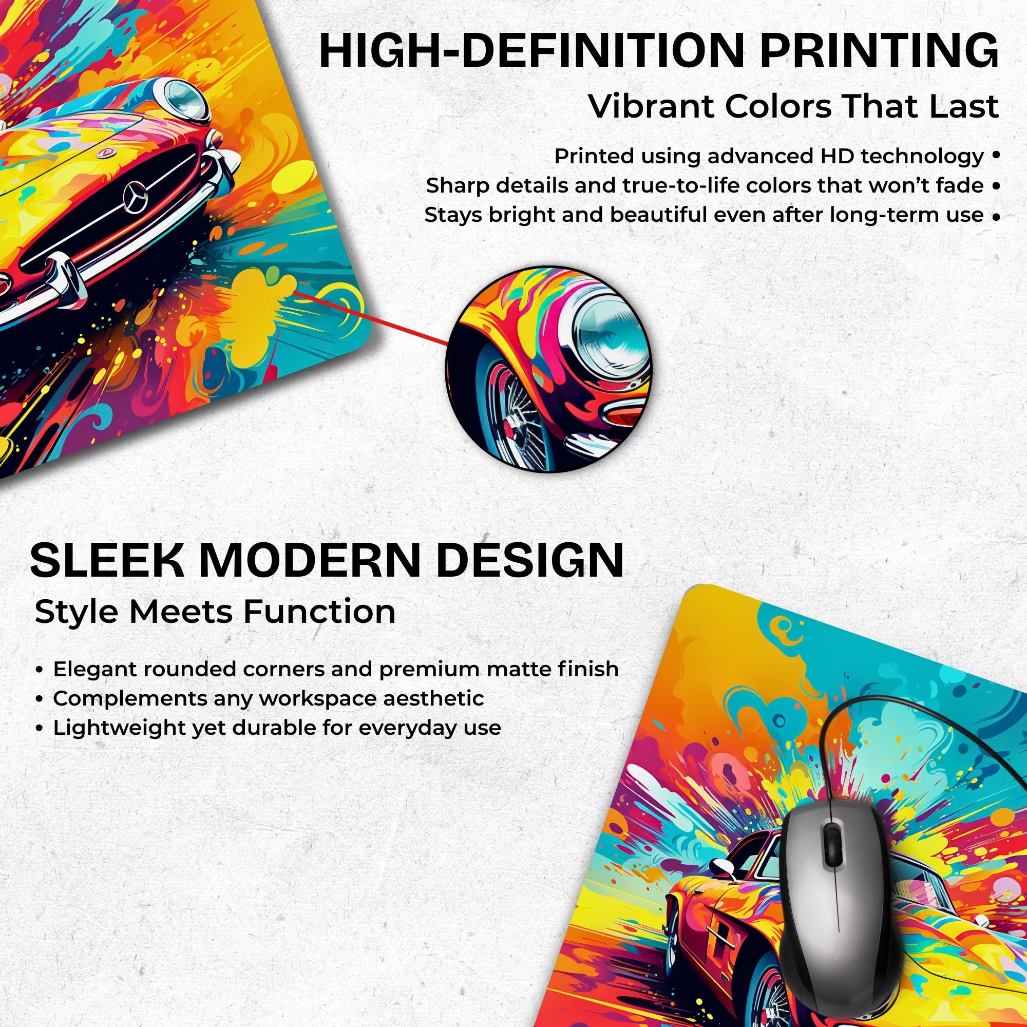 Power Drive Mouse Pad