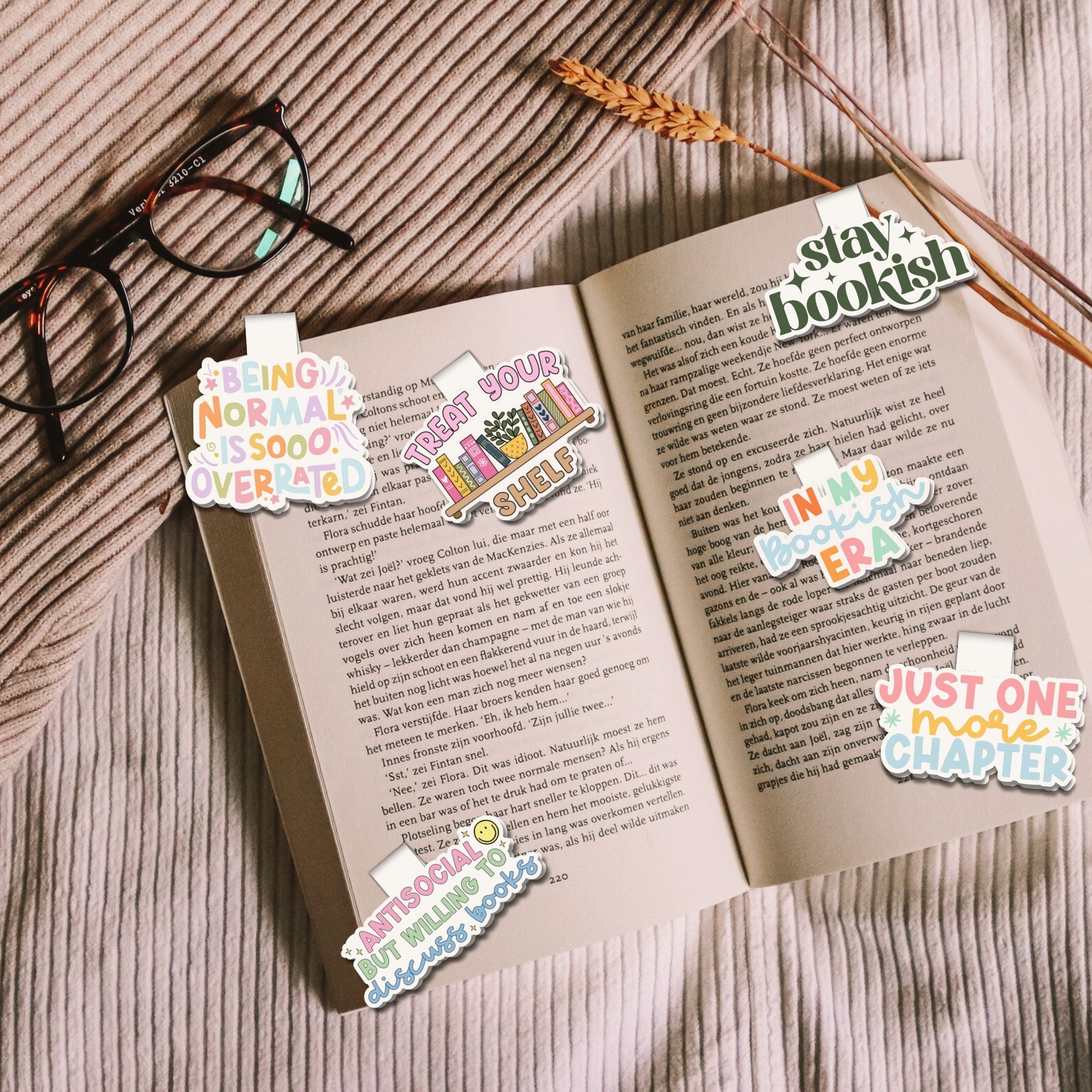 Golden Hour Magnetic Bookmarks Bundle