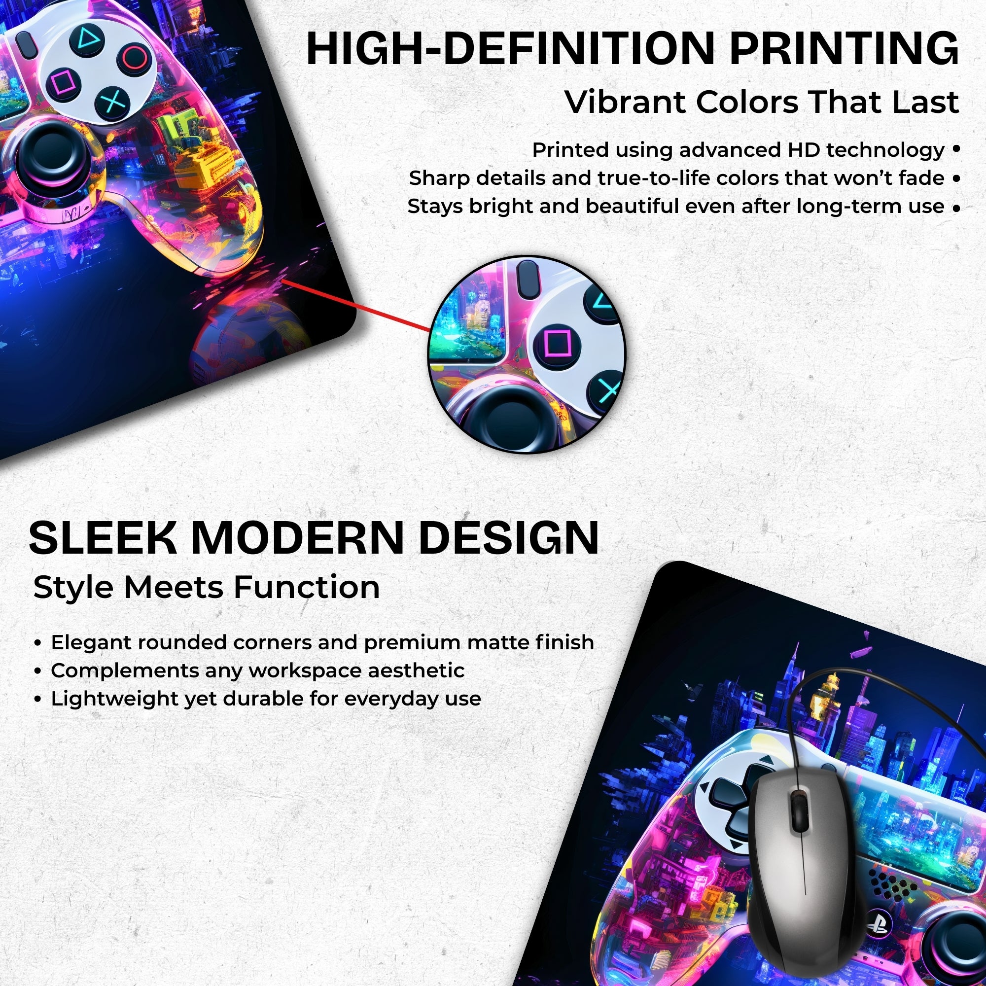 Power Glow Mouse Pad