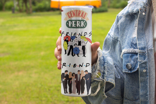 Friends Themed Stainless Steel Vacuum Insulated Tumbler