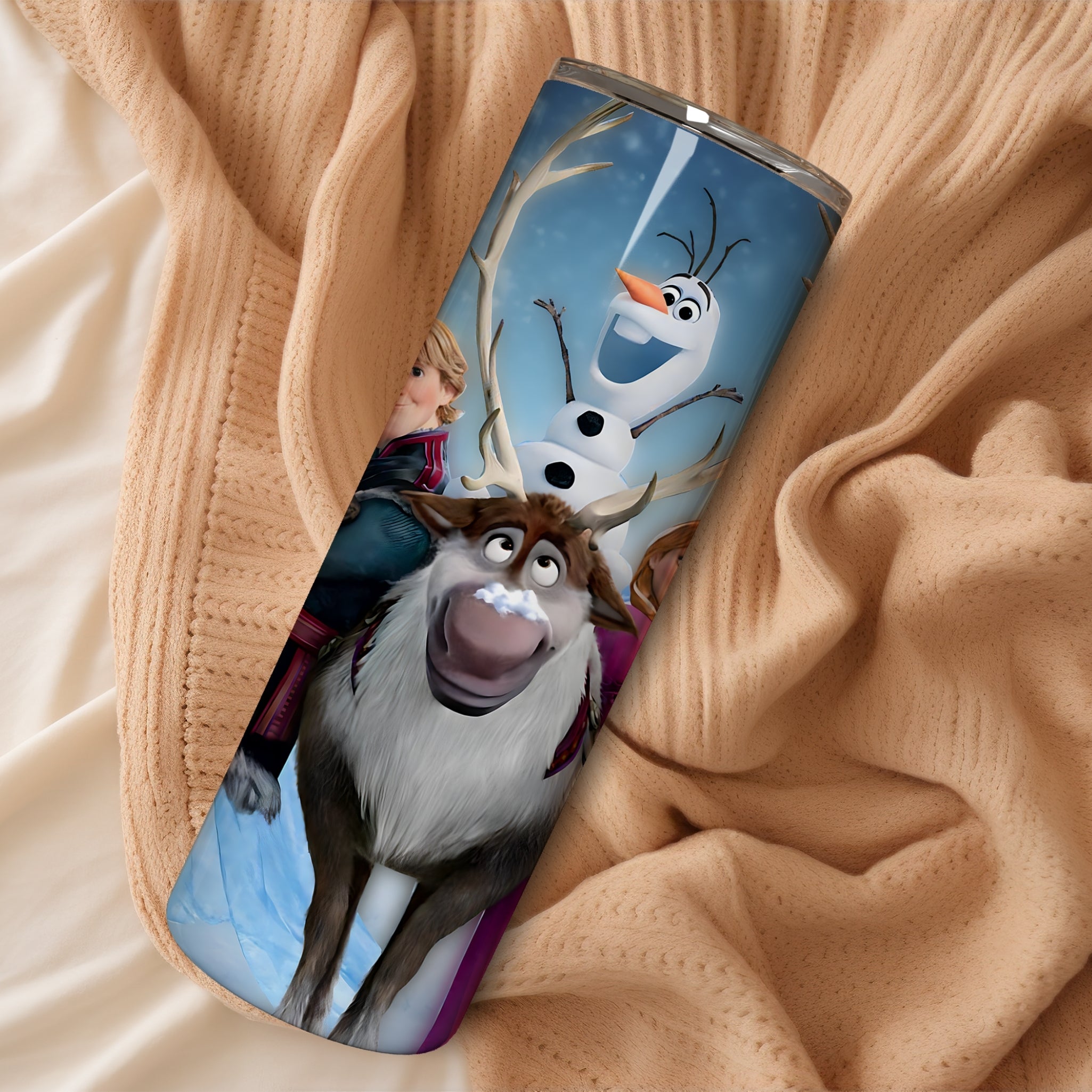 Frozen Family Themed Stainless Steel Vacuum Insulated Tumbler