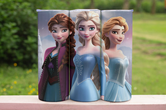 Frozen - Elsa Themed Stainless Steel Vacuum Insulated Tumbler