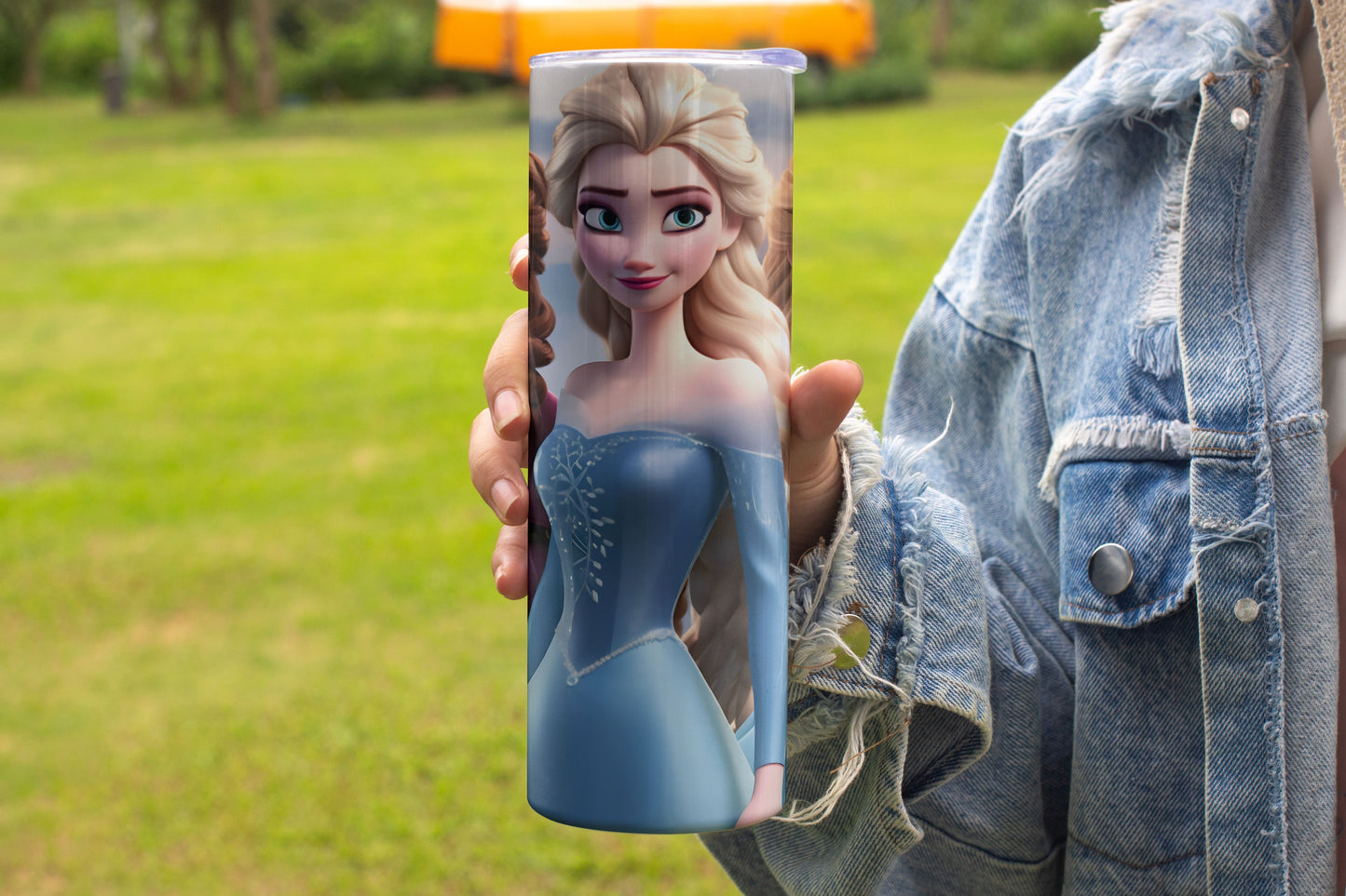 Frozen - Elsa Themed Stainless Steel Vacuum Insulated Tumbler