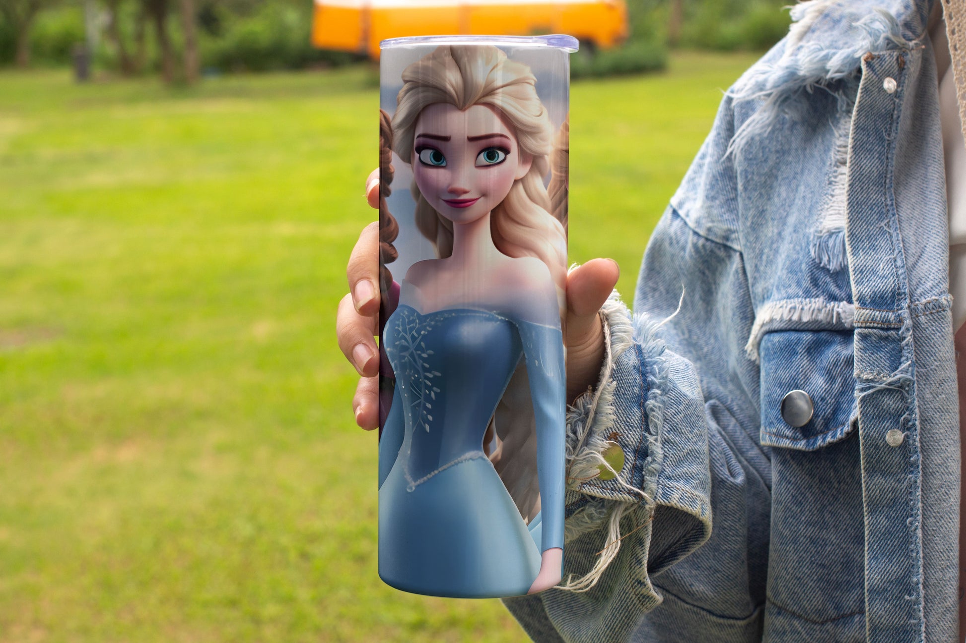 Frozen - Elsa Themed Stainless Steel Vacuum Insulated Tumbler