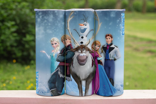 Frozen Characters Stainless Steel Vacuum Insulated Tumbler