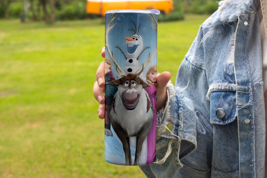 Frozen Characters Stainless Steel Vacuum Insulated Tumbler