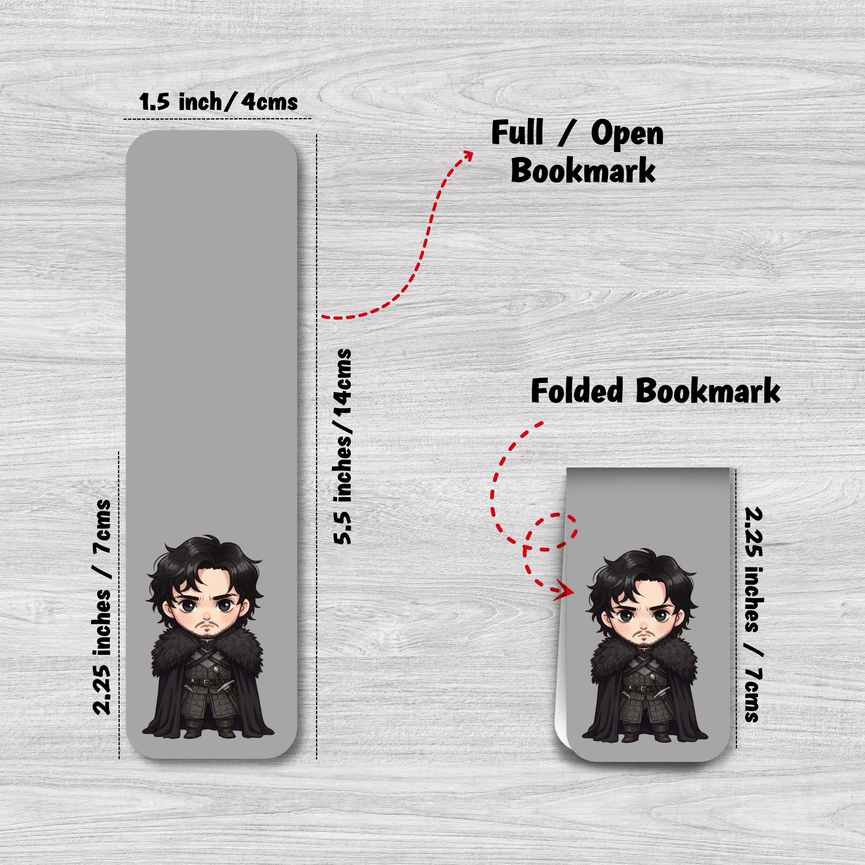 Game Of Thrones Magnetic Bookmarks Bundle