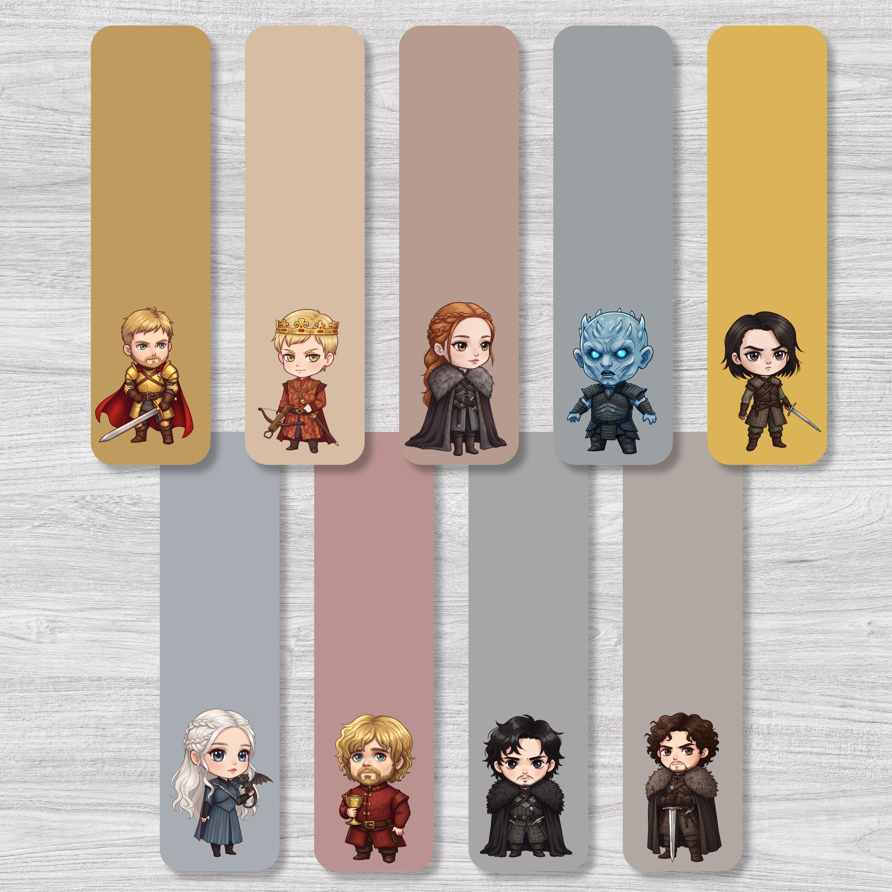 Game Of Thrones Magnetic Bookmarks Bundle
