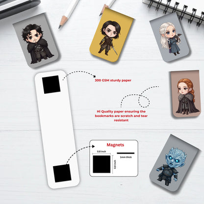 Game Of Thrones Magnetic Bookmarks Bundle