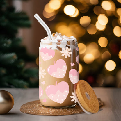 Heart Candies - Glass Tumbler