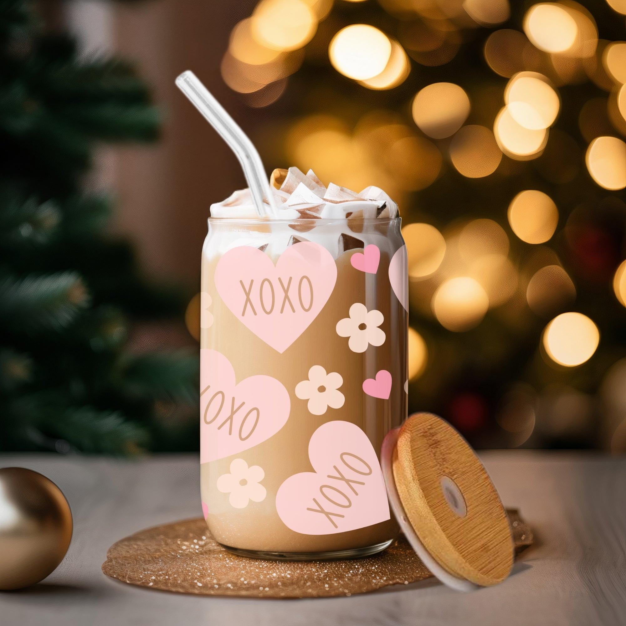 XOXO - Glass Tumbler