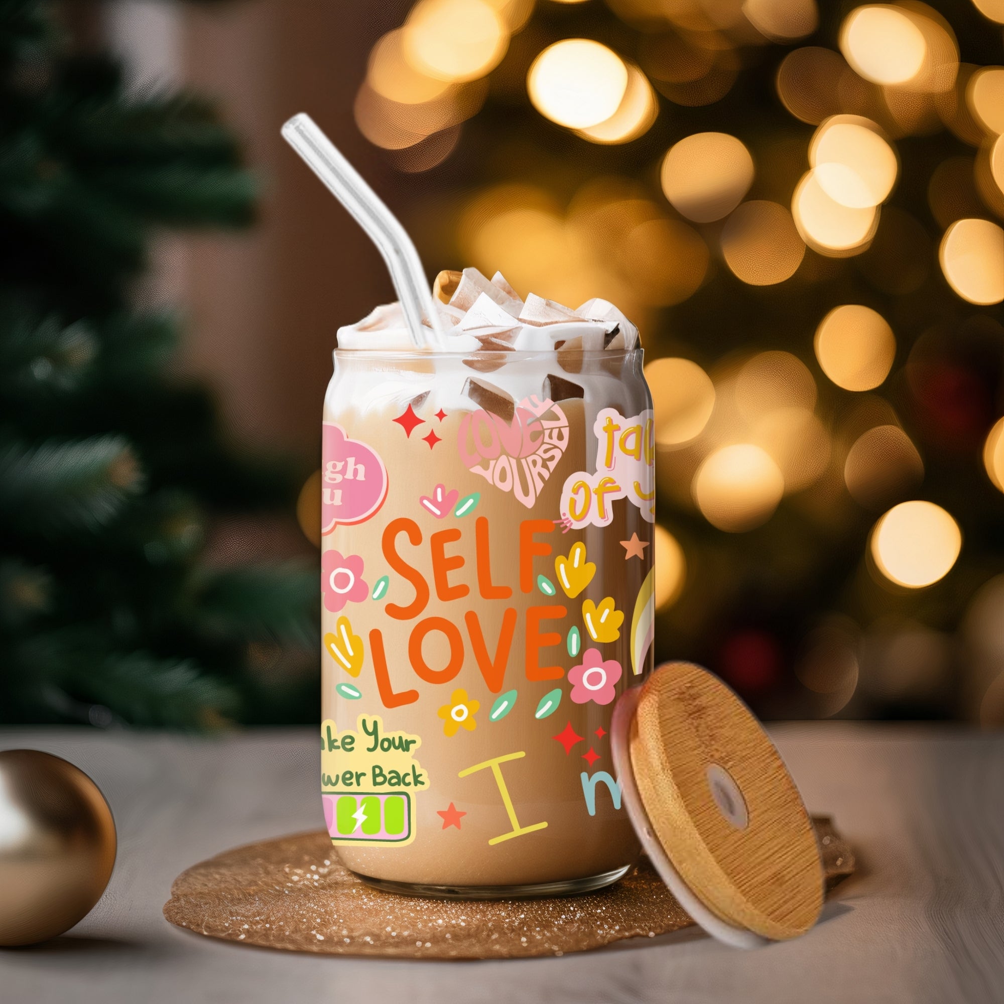 Self Love - Glass Tumbler