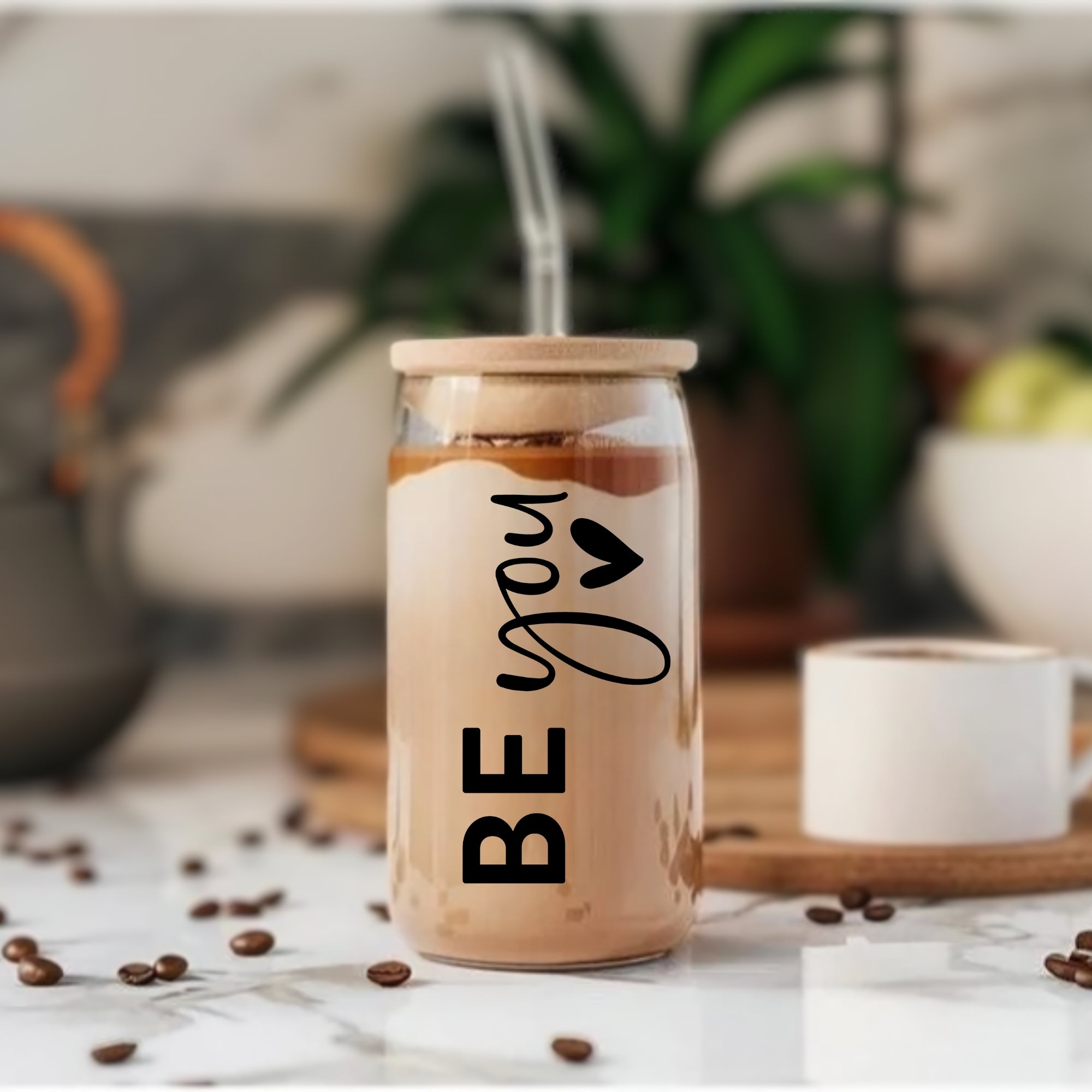 Be You Glass Tumbler