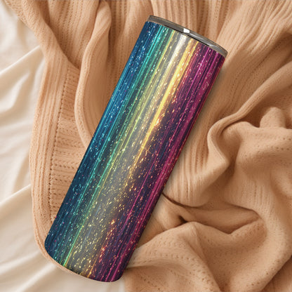Glittery Stainless Steel Vacuum Insulated Tumbler