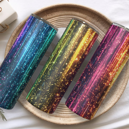 Glittery Stainless Steel Vacuum Insulated Tumbler