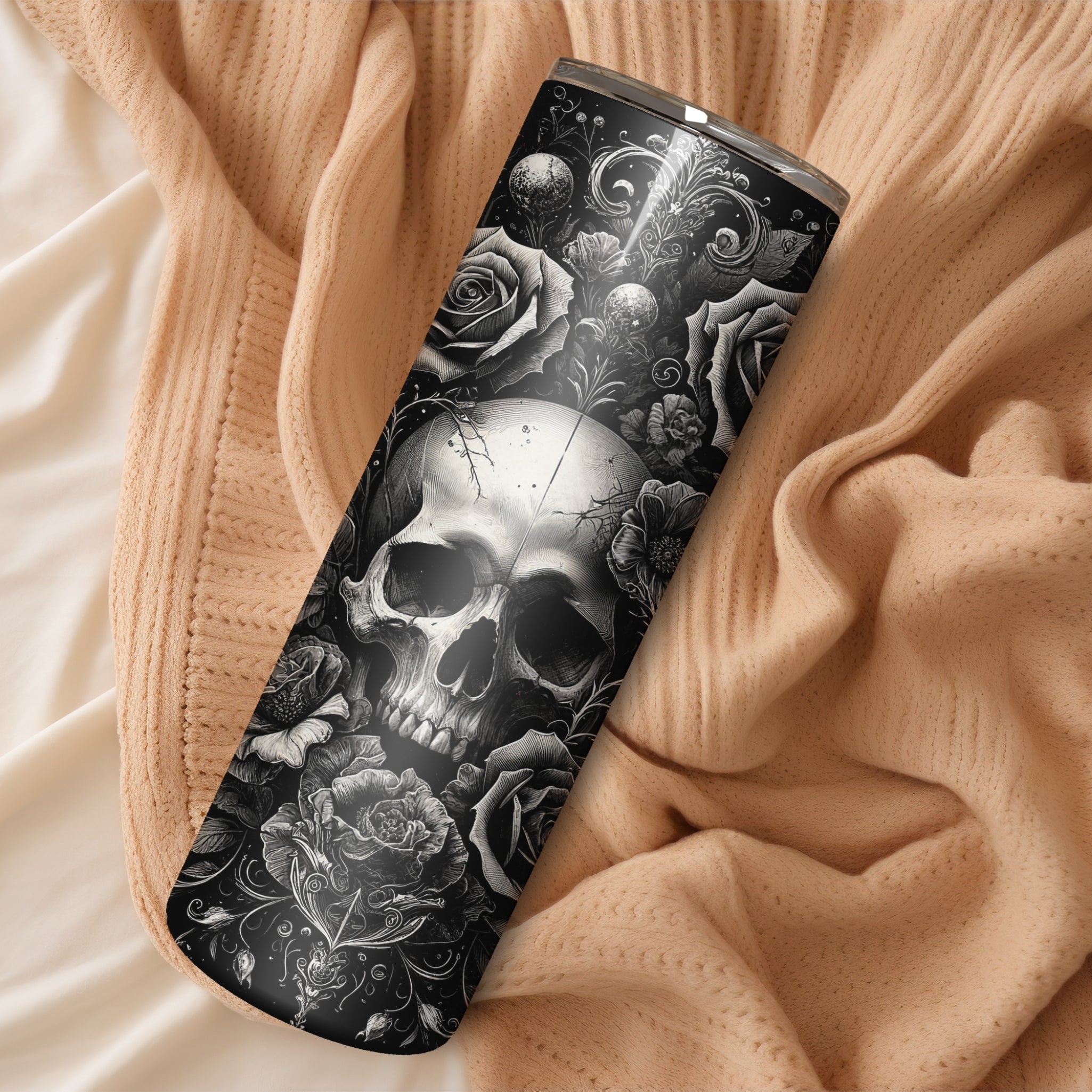 Gothic Themed Stainless Steel Vacuum Insulated Tumbler