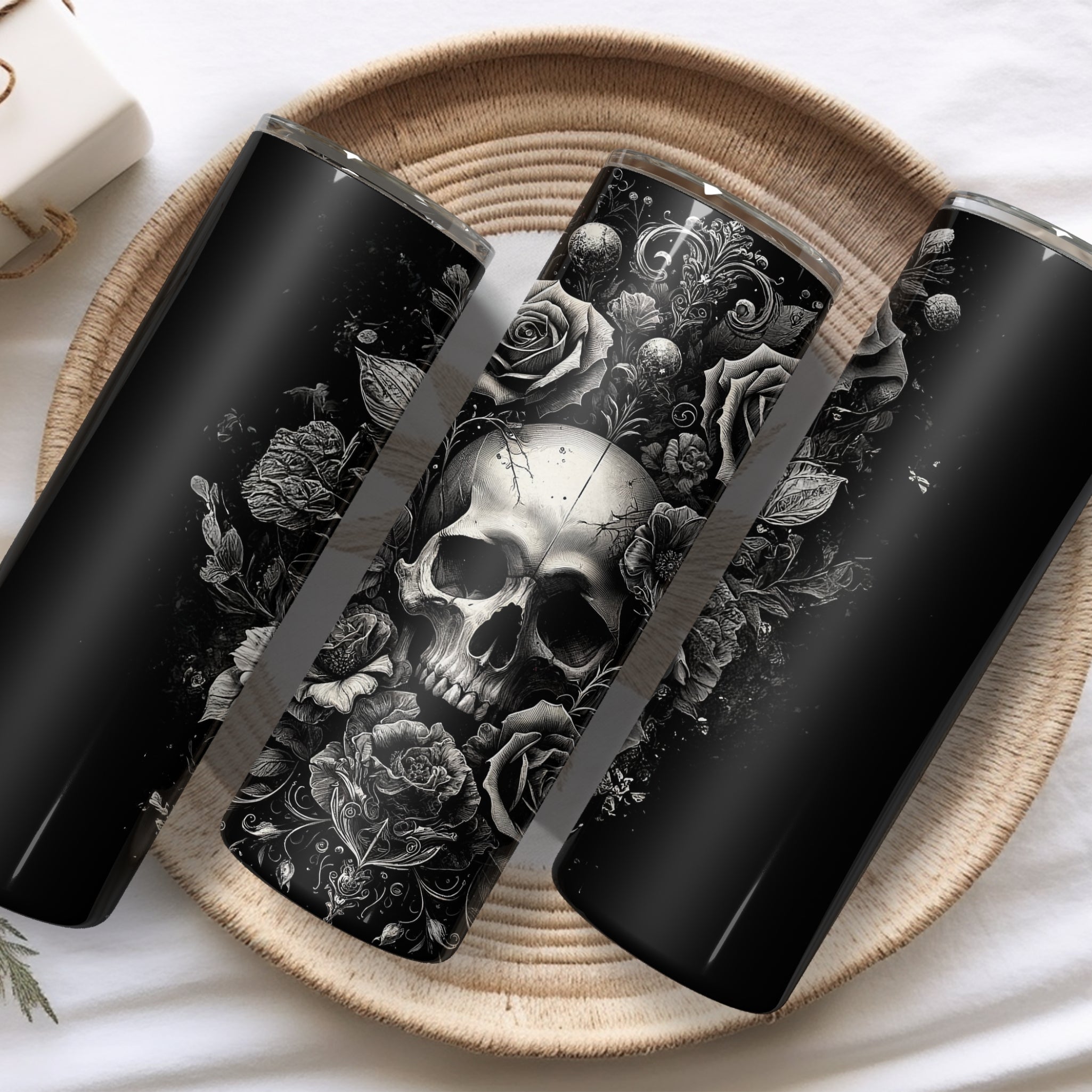 Gothic Themed Stainless Steel Vacuum Insulated Tumbler