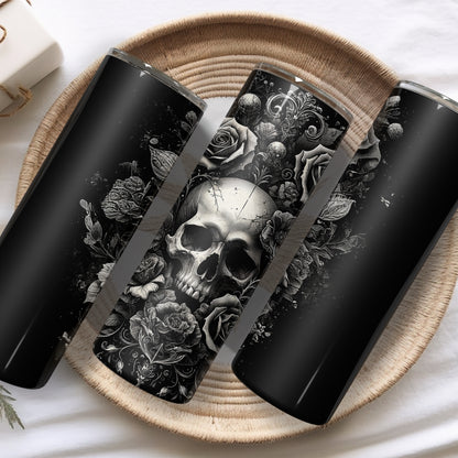 Gothic Themed Stainless Steel Vacuum Insulated Tumbler