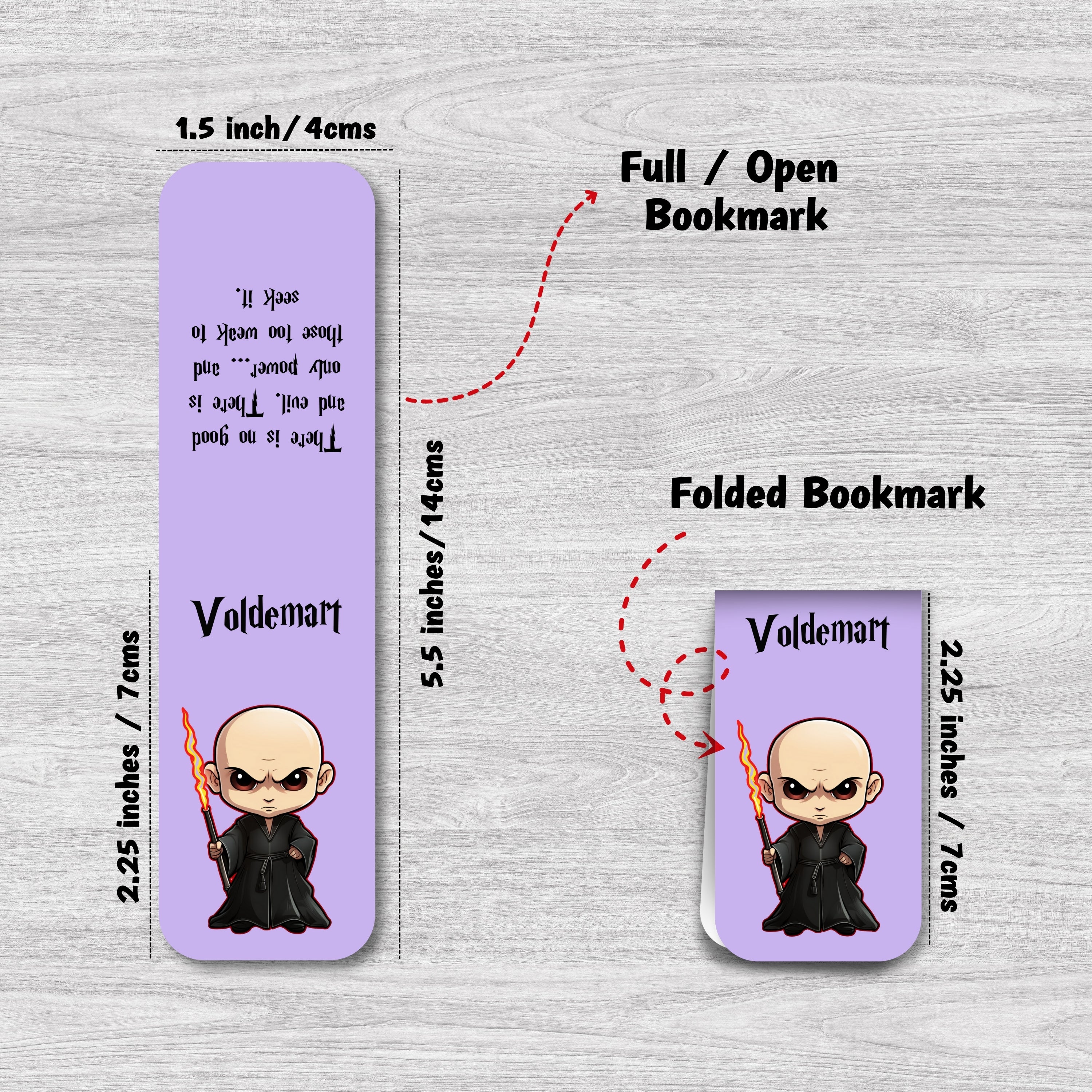 Harry Potter - 2 Magnetic Bookmarks Bundle