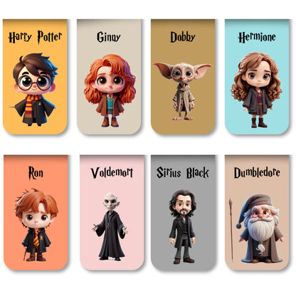 Harry Potter - 3 Magnetic Bookmarks Bundle