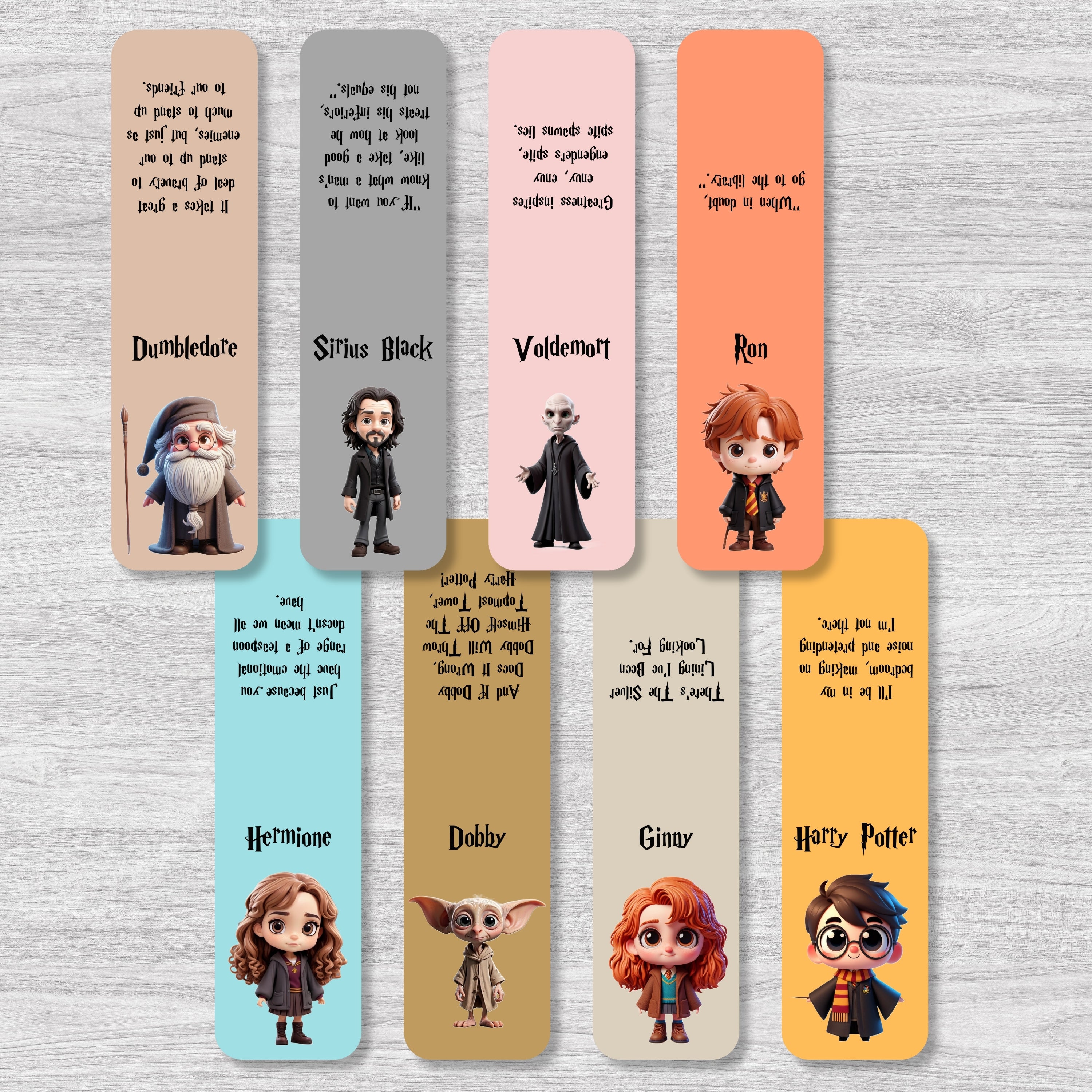 Harry Potter - 3 Magnetic Bookmarks Bundle