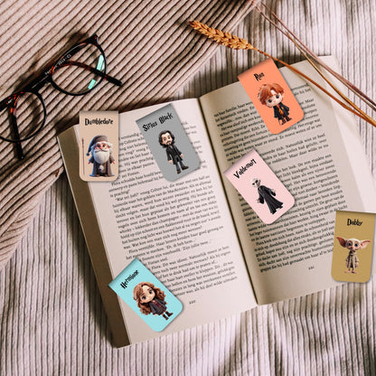 Harry Potter - 3 Magnetic Bookmarks Bundle