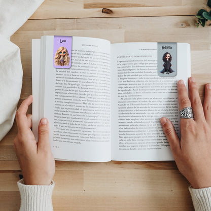 Harry Potter - 4 Magnetic Bookmarks Bundle