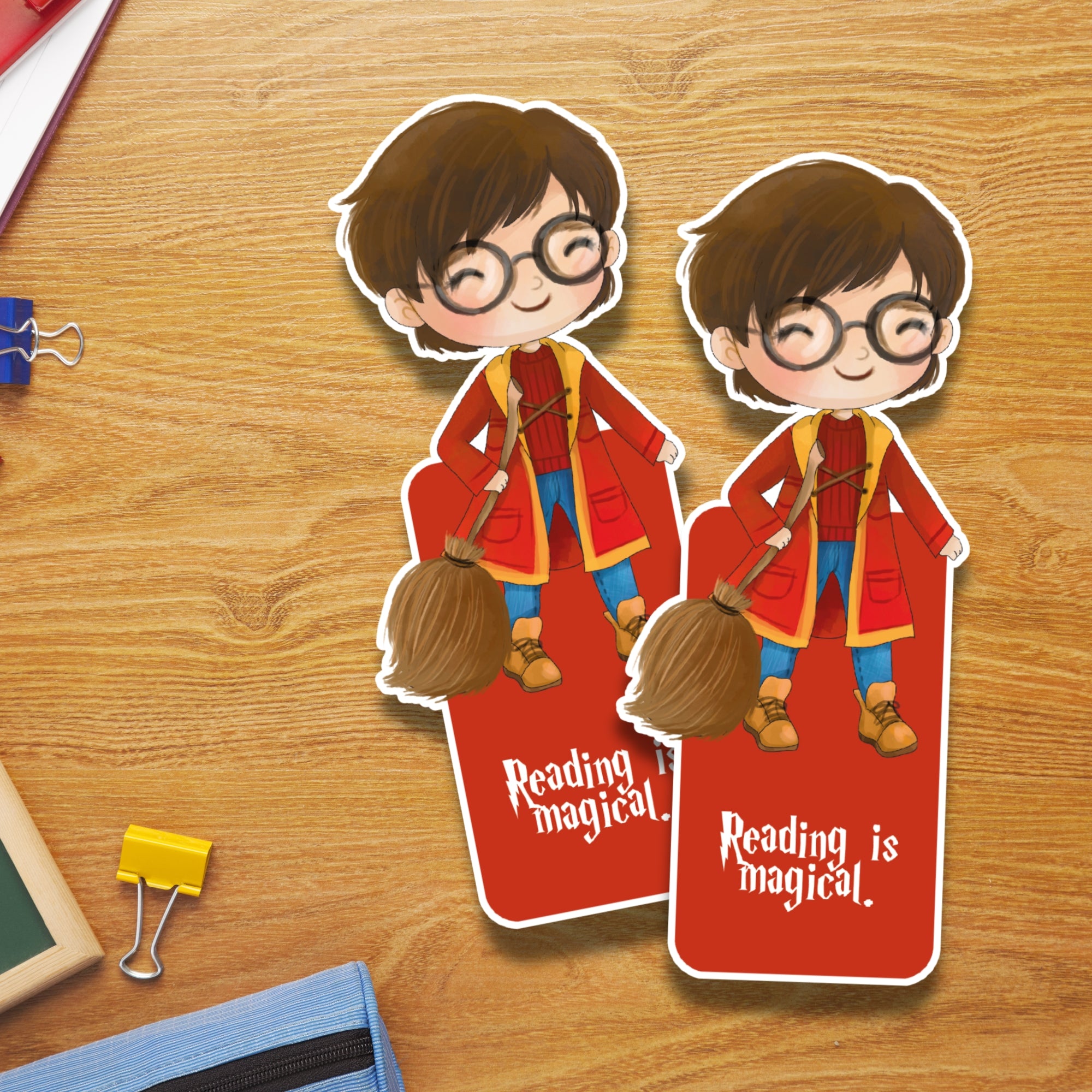 Harry Potter Characters Laminated Bookmark