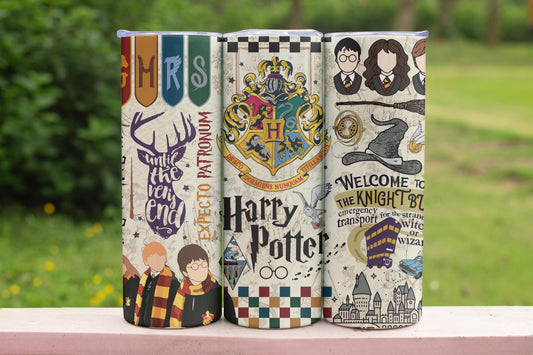 Harry Potter Themed Stainless Steel Vacuum Insulated Tumbler