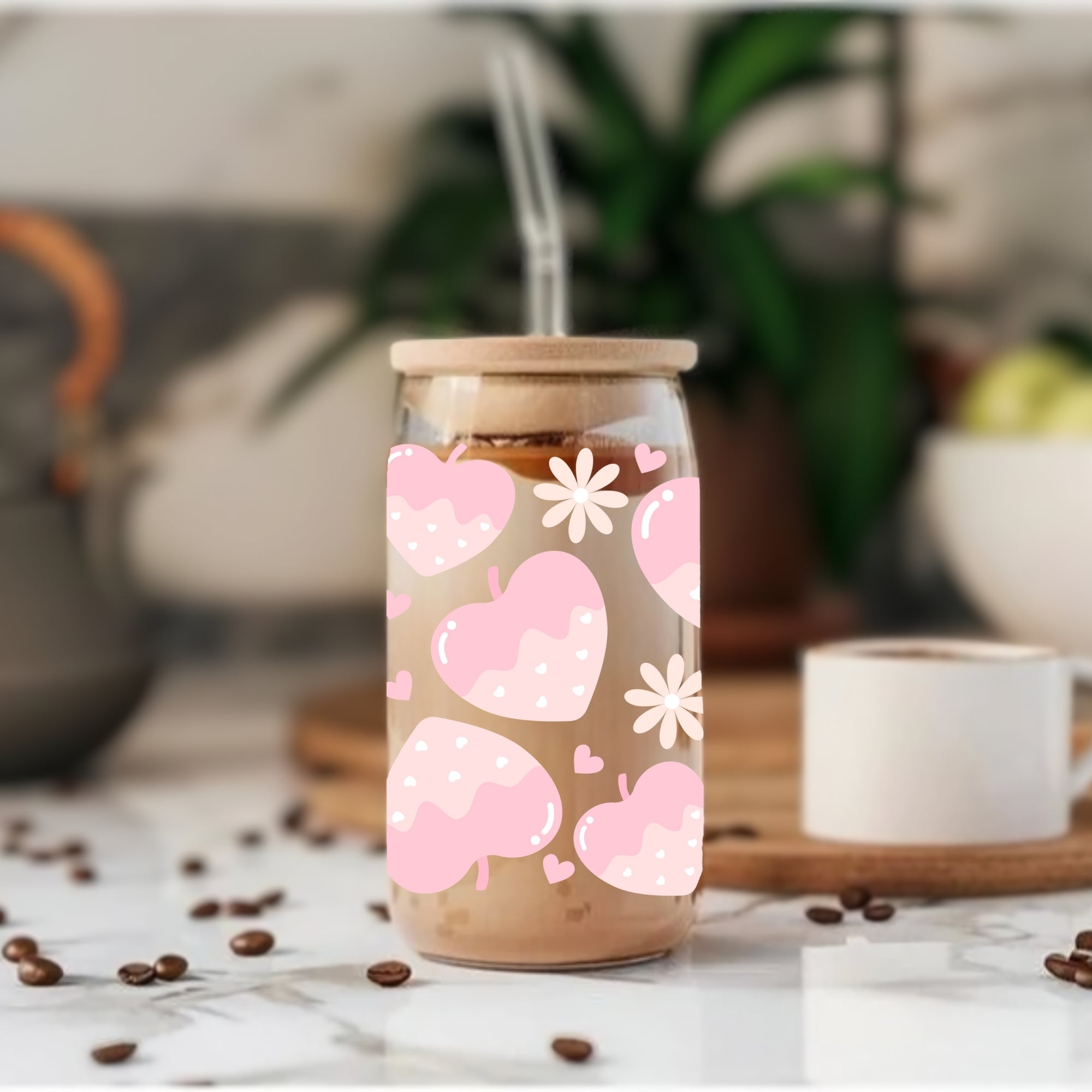 Heart Candies - Glass Tumbler