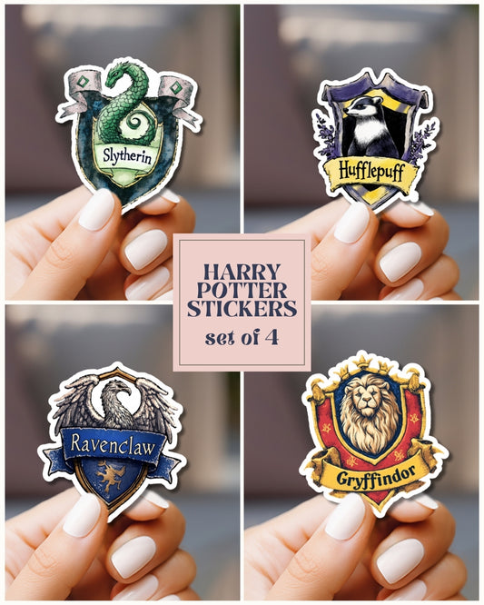 Hogwarts Houses Vinyl Waterproof Sticker