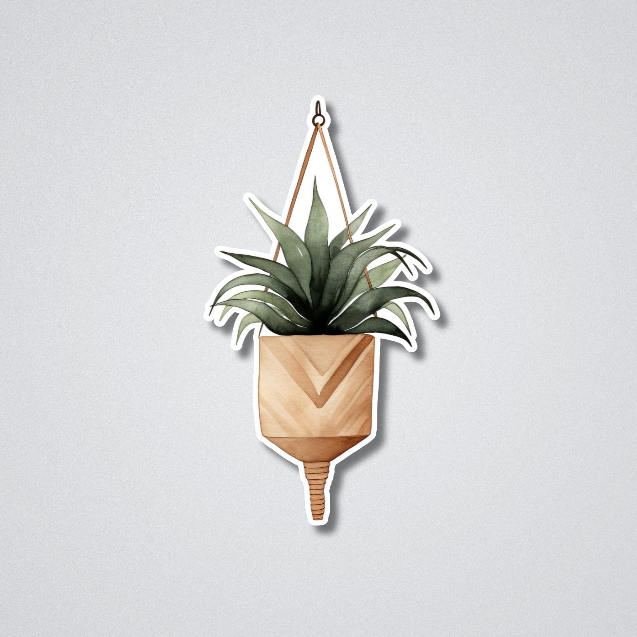 Plant Parent Vibes Vinyl Waterproof Sticker
