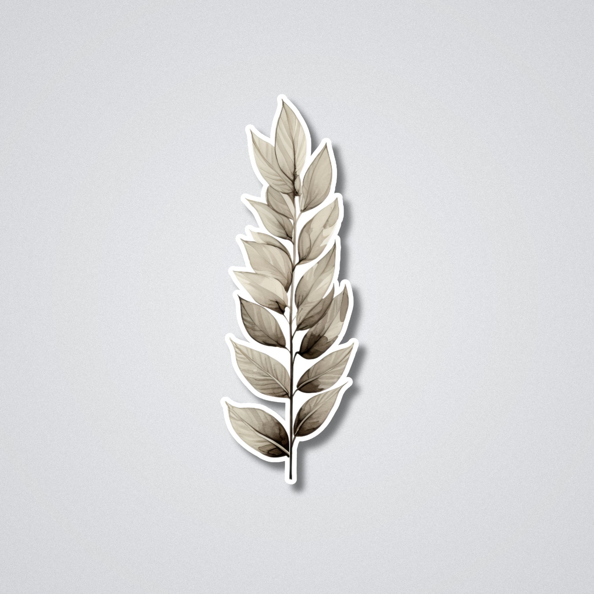 Peace, Love & Plants Vinyl Waterproof Sticker