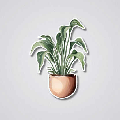Cozy Green Corners Vinyl Waterproof Sticker