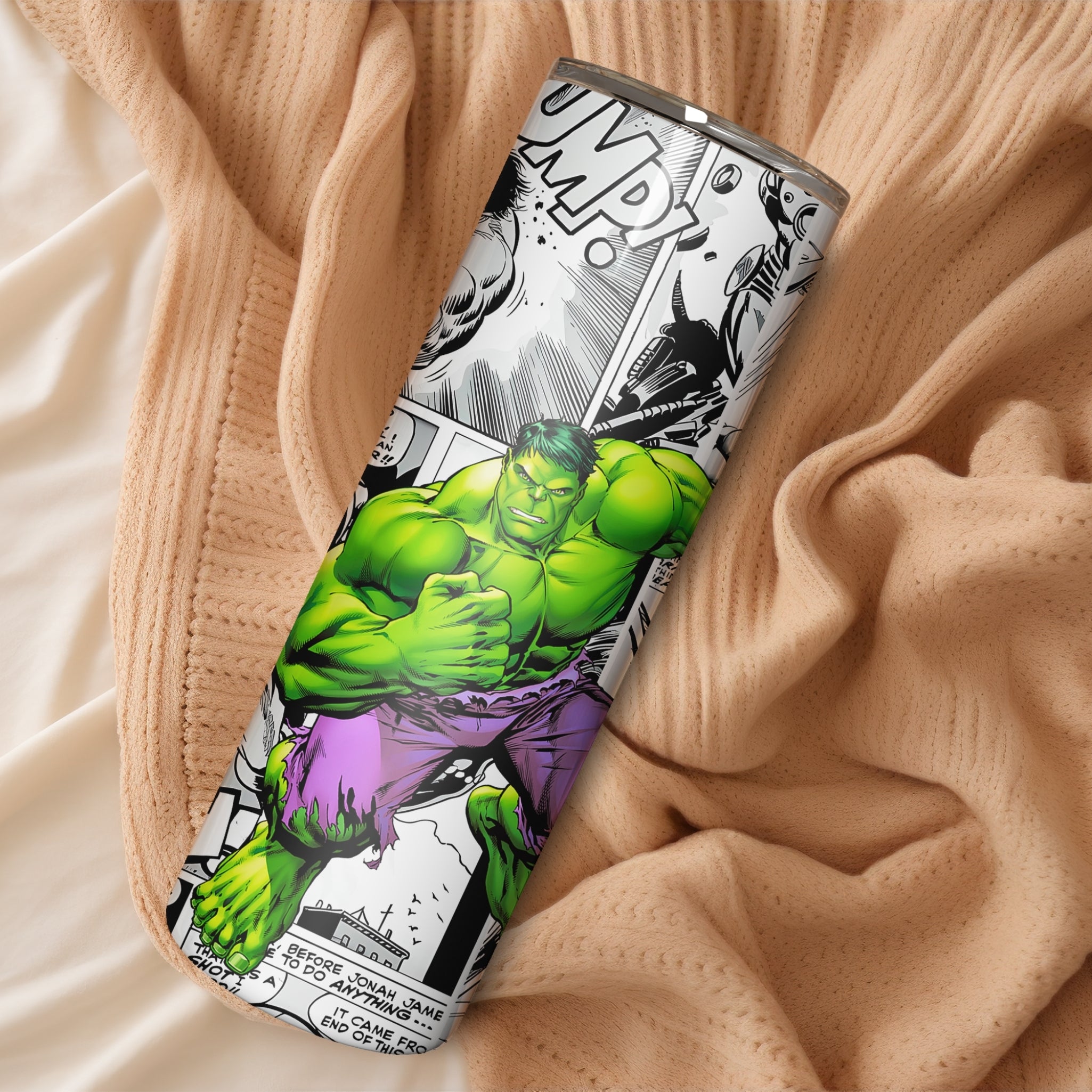 Hulk Themed Stainless Steel Vacuum Insulated Tumbler