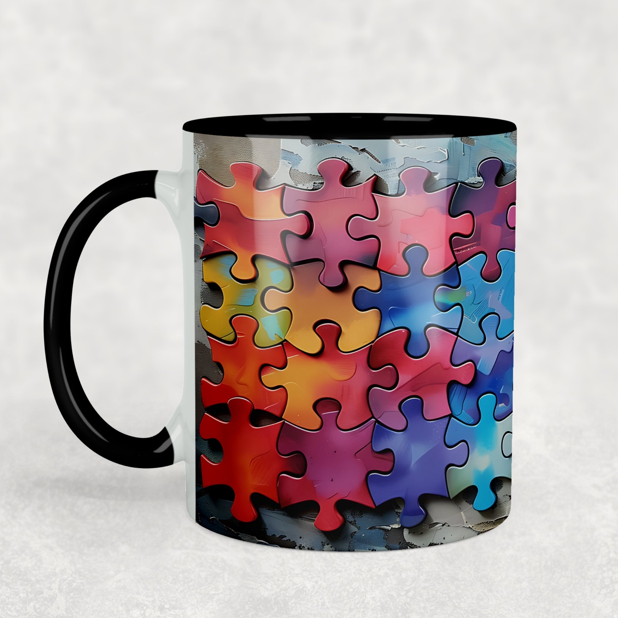 Jigsaw Puzzle Ceramic Mug