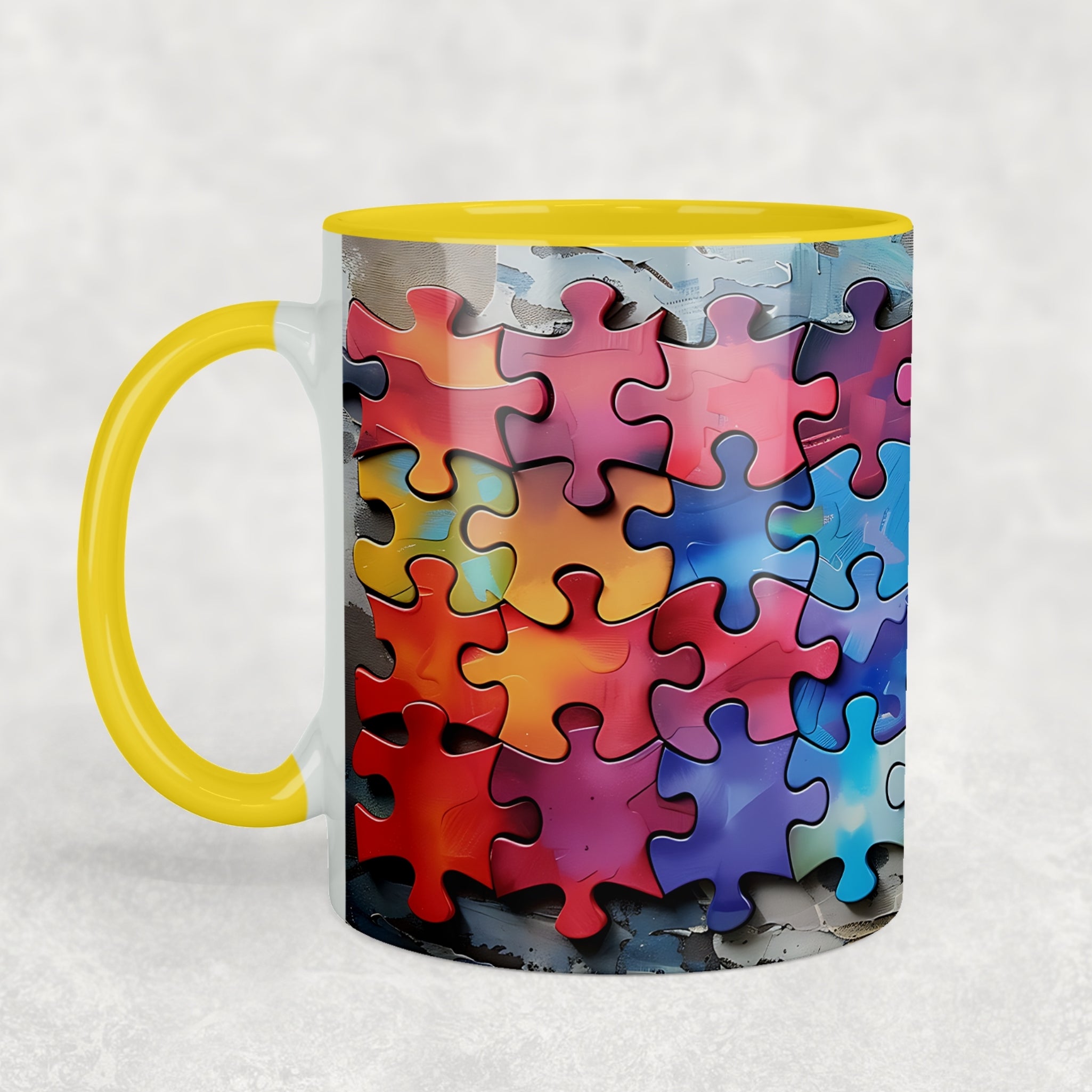 Jigsaw Puzzle Ceramic Mug