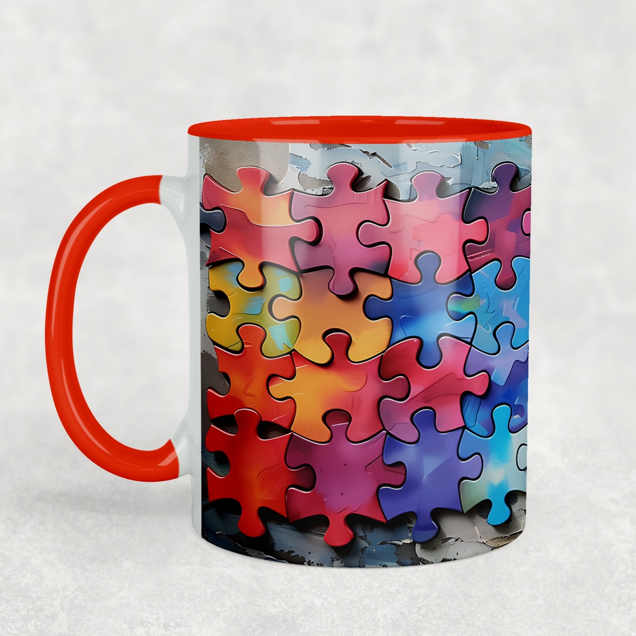 Jigsaw Puzzle Ceramic Mug