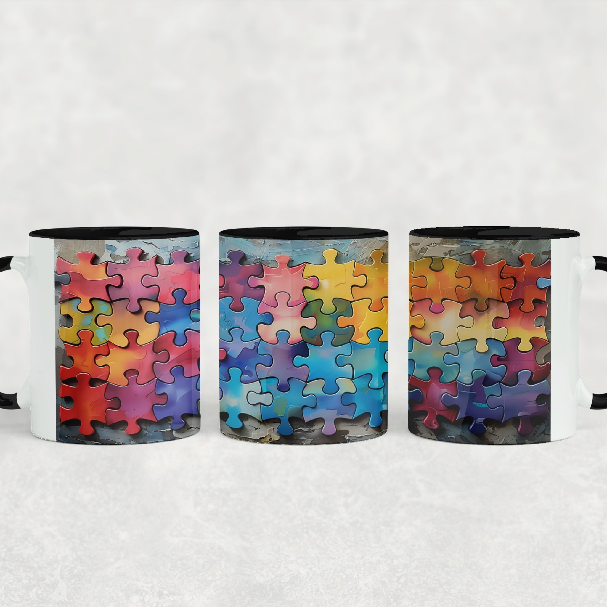 Jigsaw Puzzle Ceramic Mug