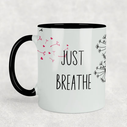 Just Breathe Ceramic Mug