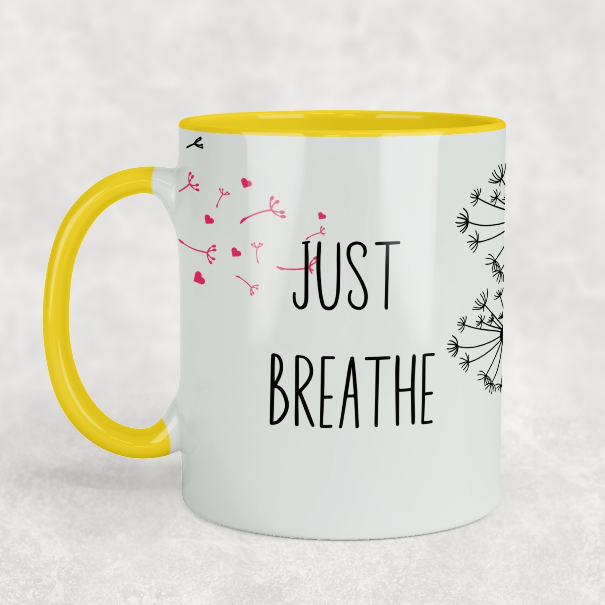 Just Breathe Ceramic Mug