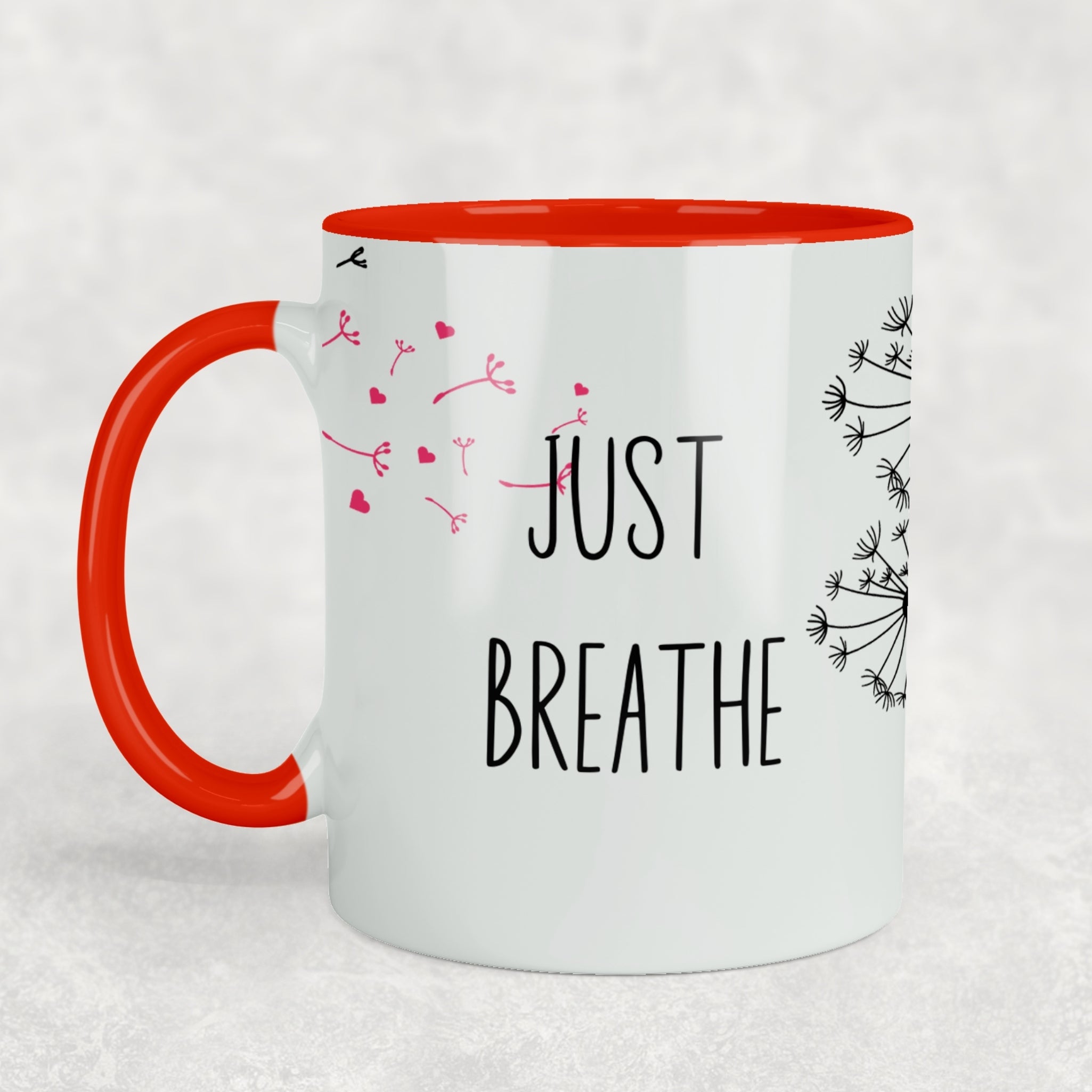 Just Breathe Ceramic Mug