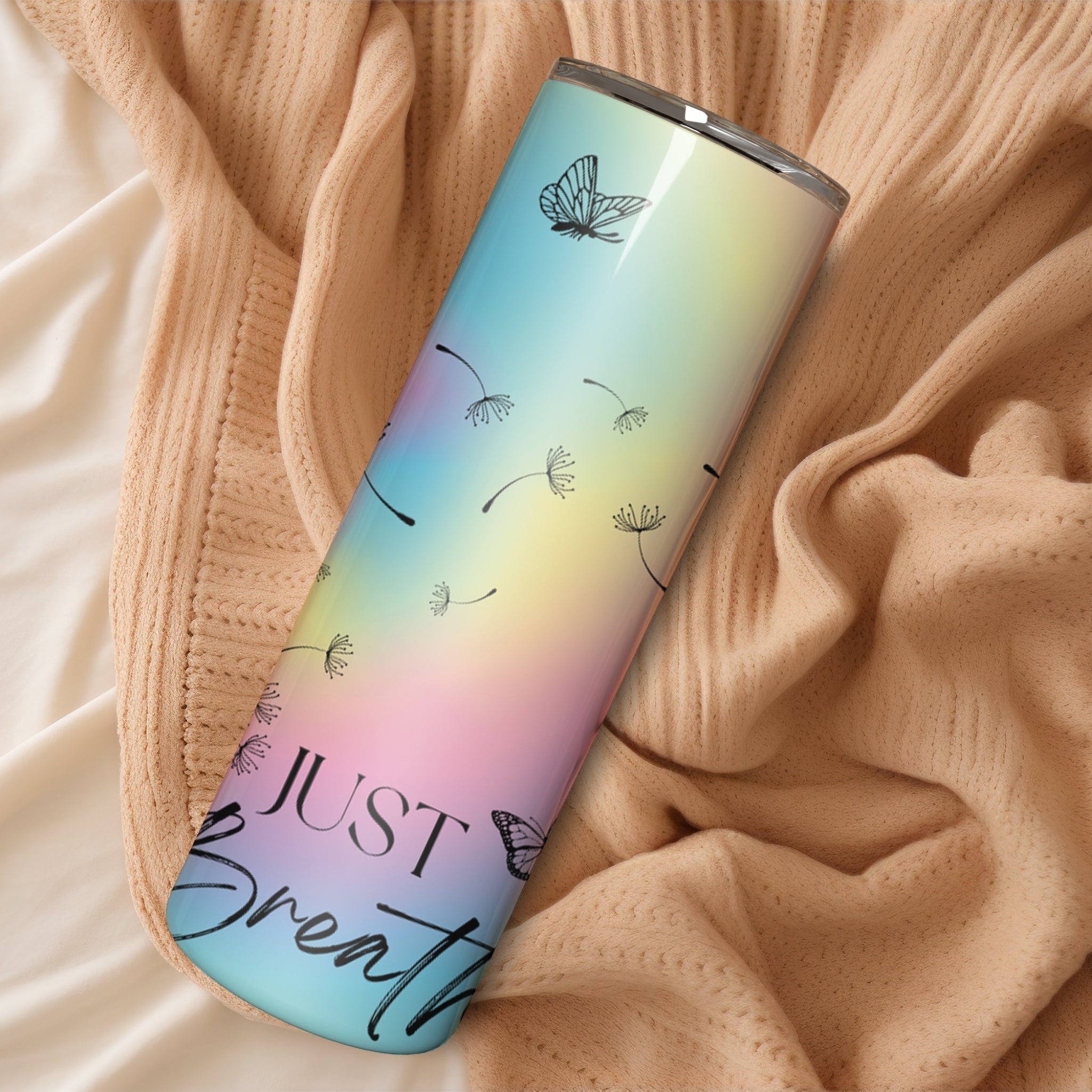 Just Breathe Stainless Steel Vacuum Insulated Tumbler