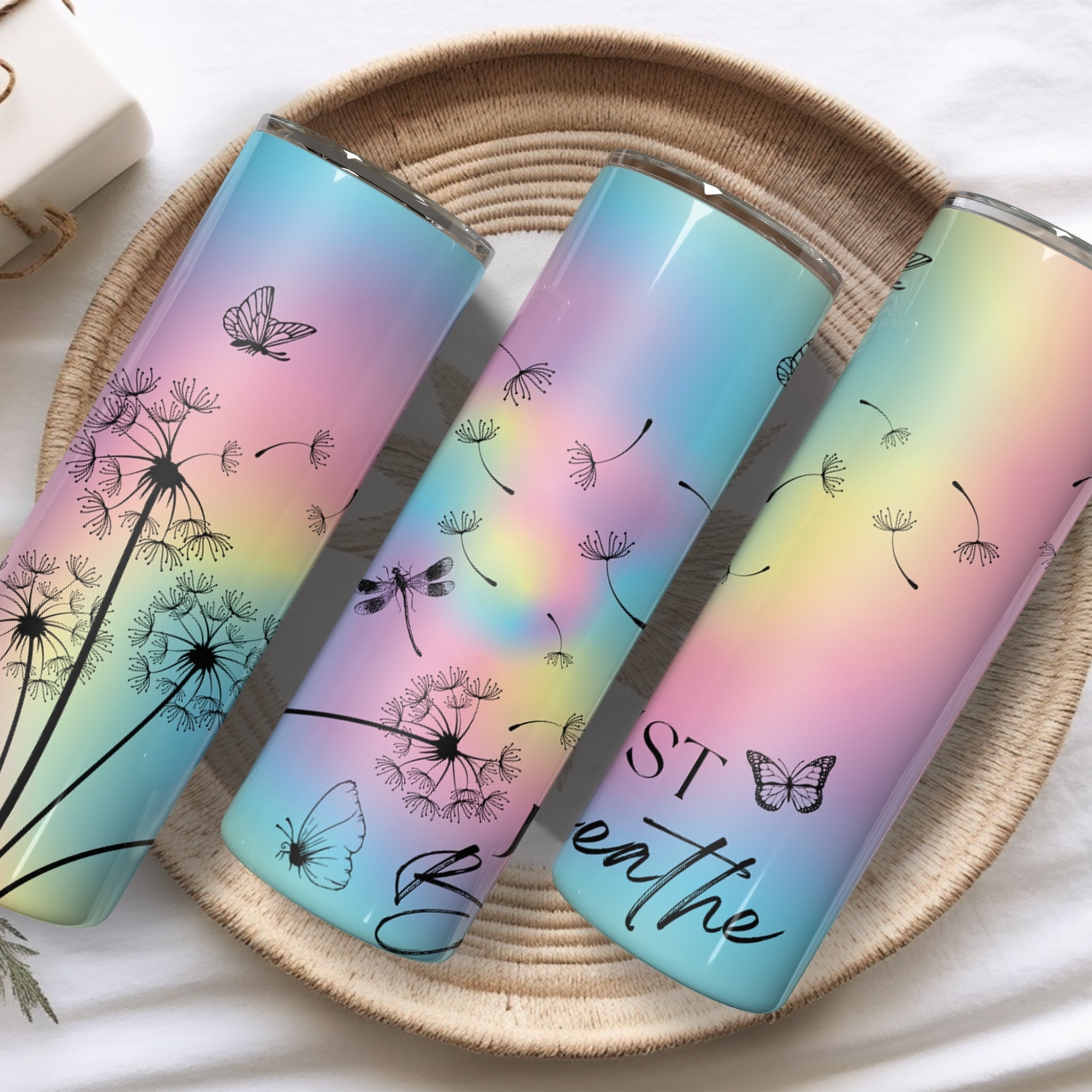 Just Breathe Stainless Steel Vacuum Insulated Tumbler