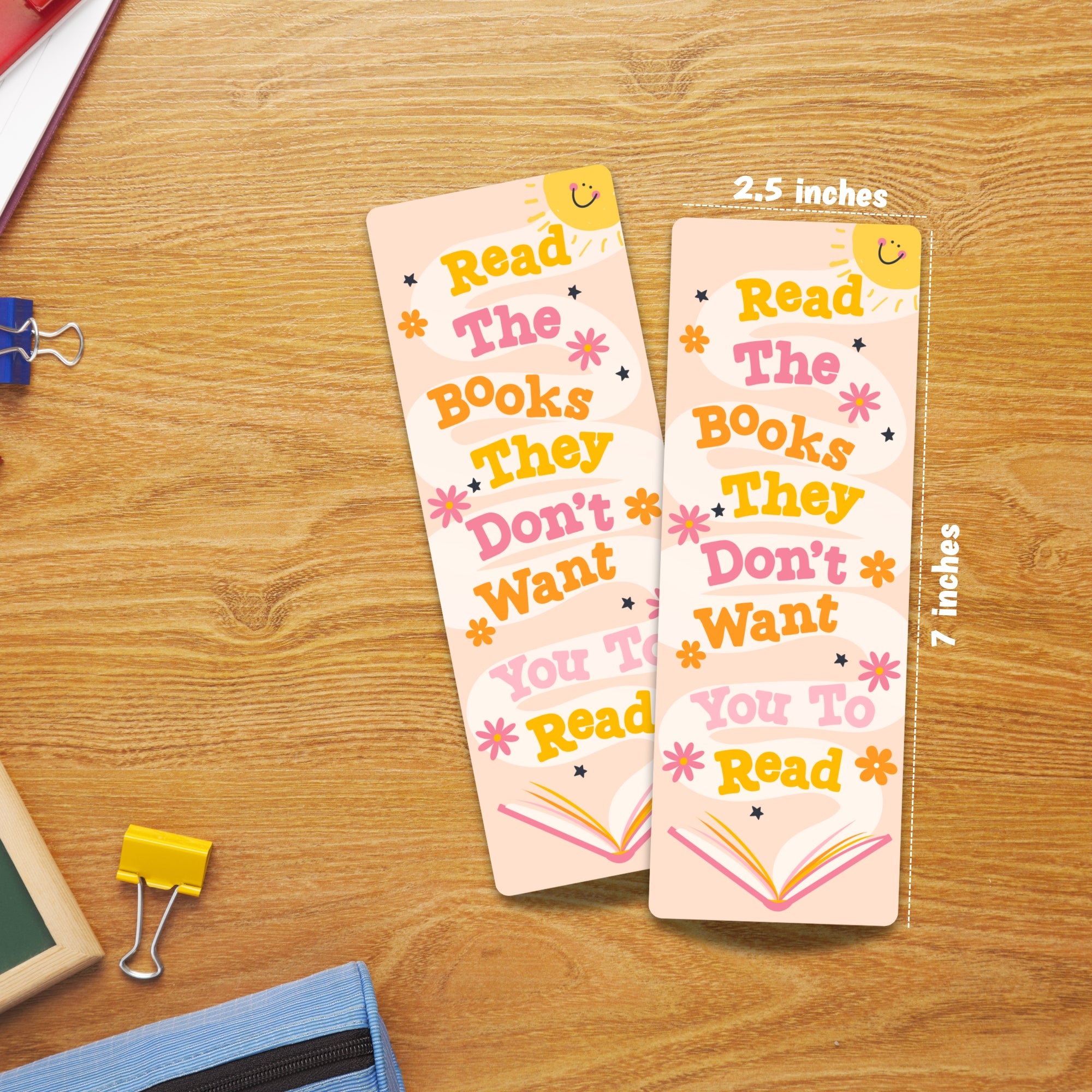 Bookish Lover Laminated Bookmark Bundle