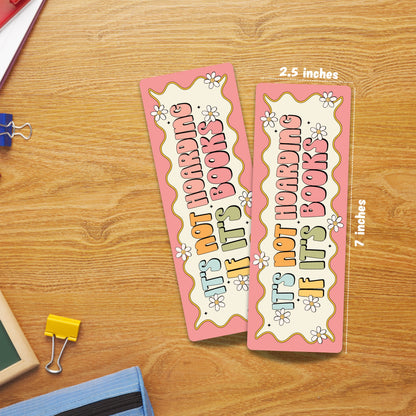 Set of 2 Cute Laminated Bookmark