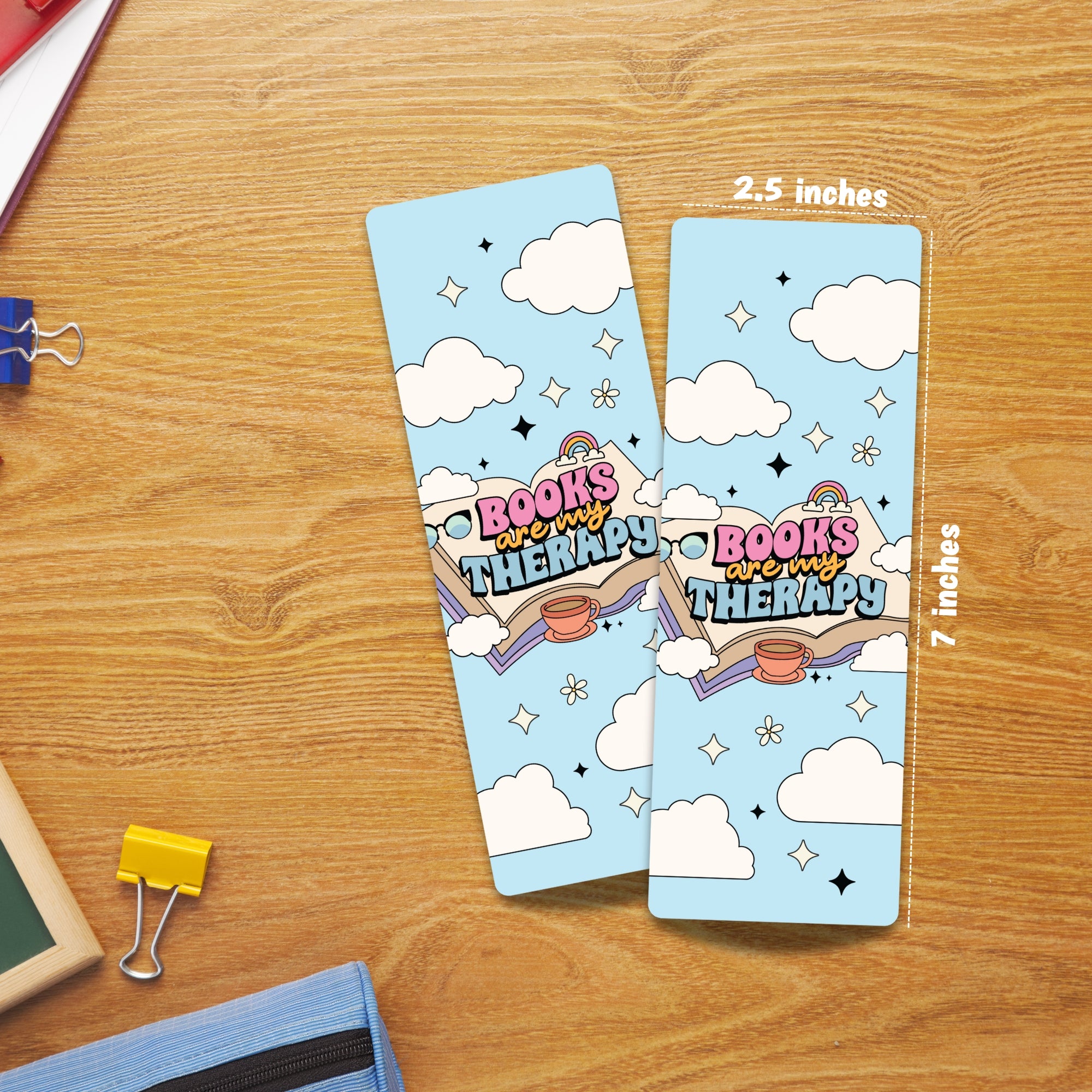 Bookish Lover Laminated Bookmark Bundle
