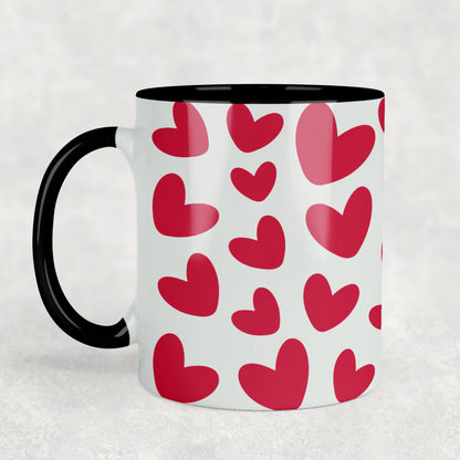 Love Hearts Ceramic Mug